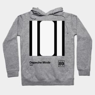 101 / Minimal Style Graphic Artwork Design Hoodie